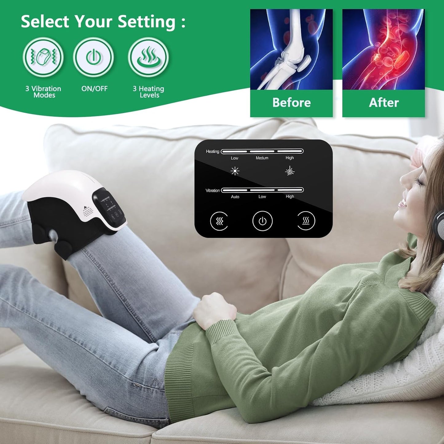 Flexa® Active Knee Massager