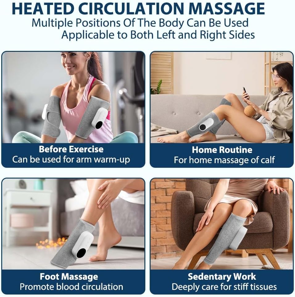Flexa™ 3-in-1 Leg Massager - Temporary Swelling and Pain Relief in Just 15 Minutes a Day*